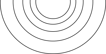 Arco ilustrativo de fundo